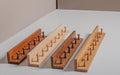 Oak Wooden Peg Shelf, Floating Japandi Wall Organizer With Hooks, Shaker Style Hallway Rack, Practical Entryway Storage